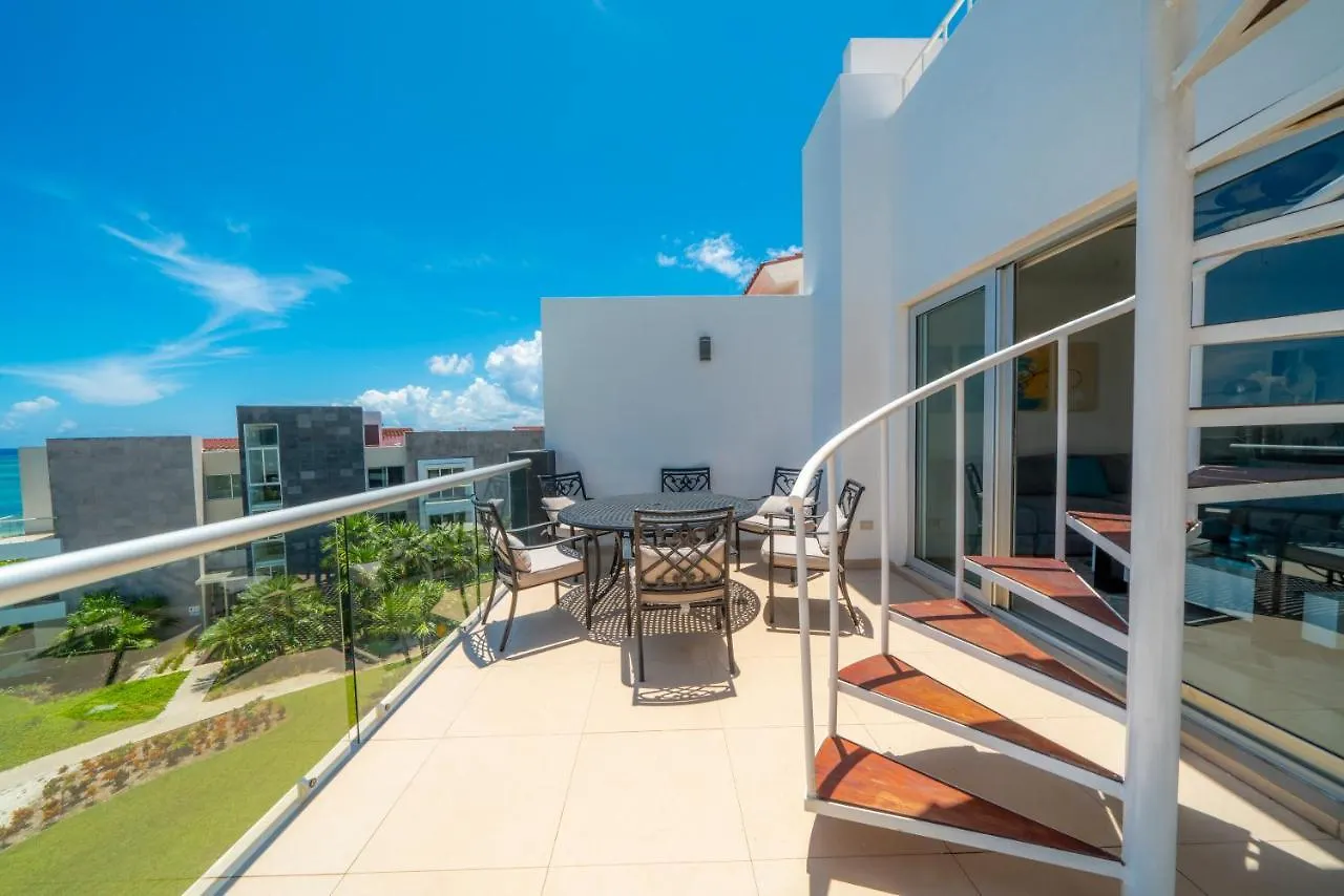 Luxury Ph With 2 Bedroom Private Beach At Mareazul - Vista Playa Плая-дель-Кармен 0*,