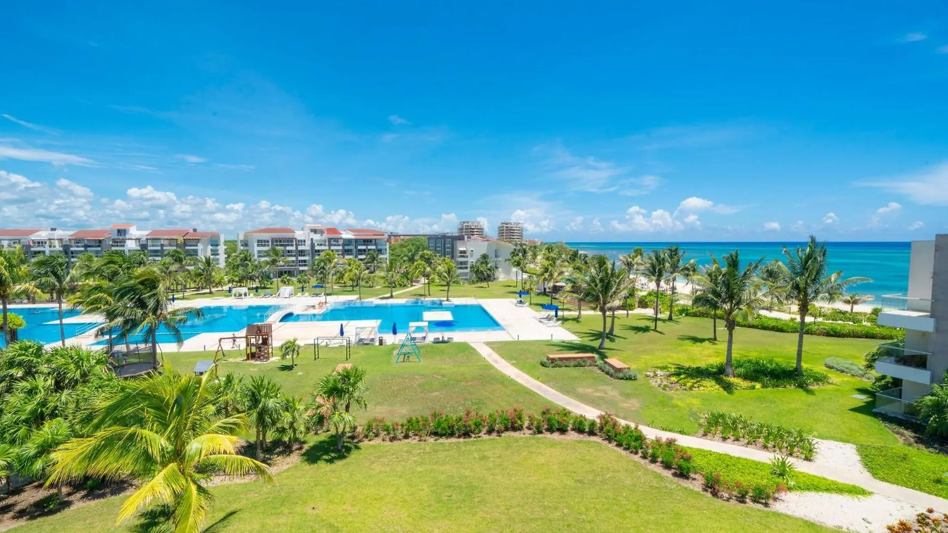 Luxury Ph With 2 Bedroom Private Beach At Mareazul - Vista Playa Плая-дель-Кармен Дом отдыха