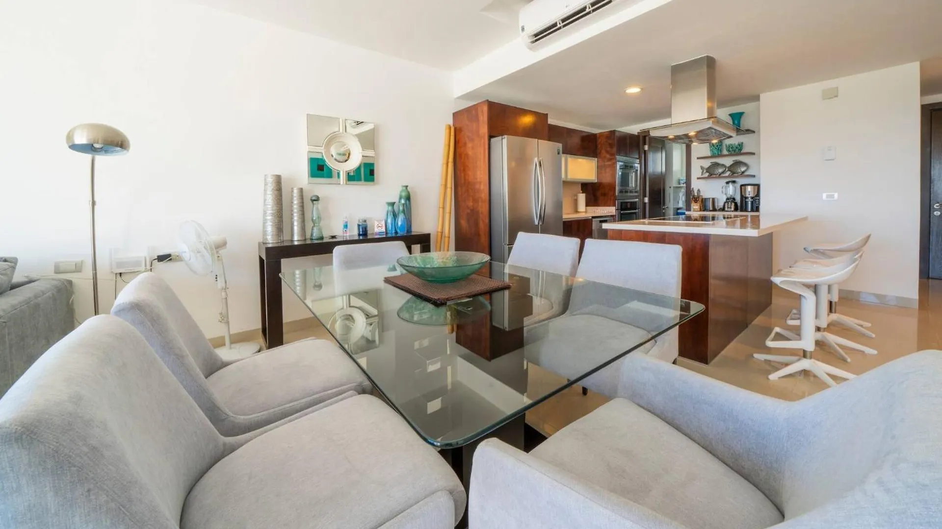 度假居 Luxury Ph With 2 Bedroom Private Beach At Mareazul - Vista Playa 普拉亚卡门 墨西哥